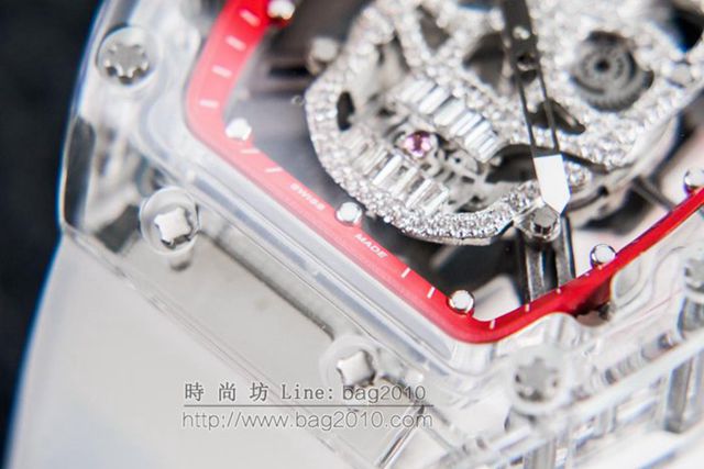 Richard Mille e理查徳米勒 RM052系列 最新鬼頭升級版 顱骨系列 原裝透明殼 理查徳米勒高端男士全自動機械腕表  hds1450